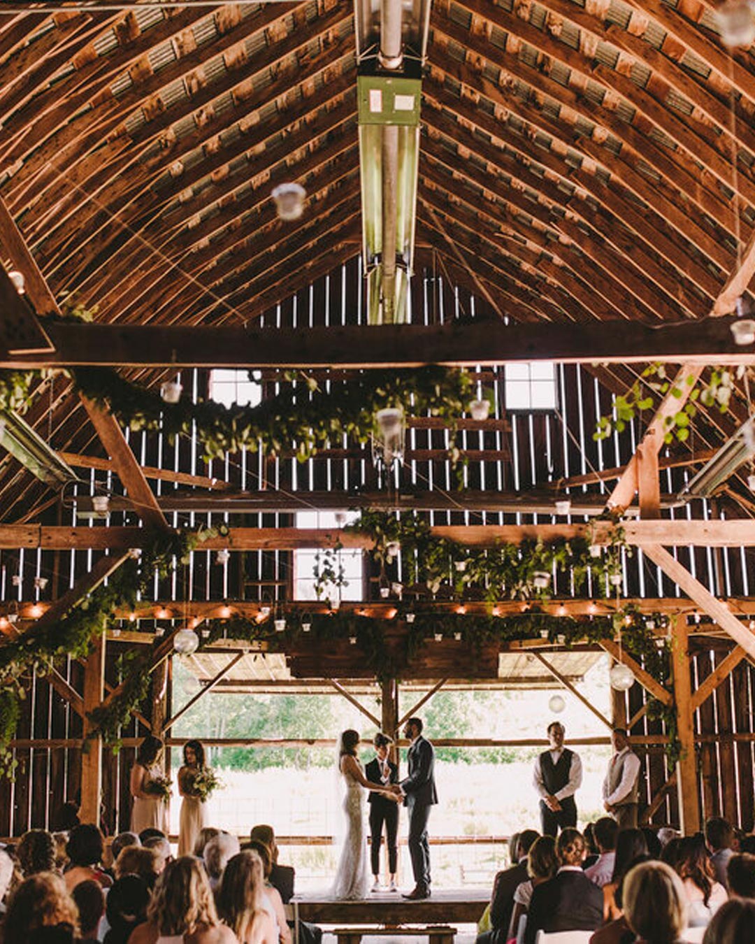 rustic wedding venues in wi aisle