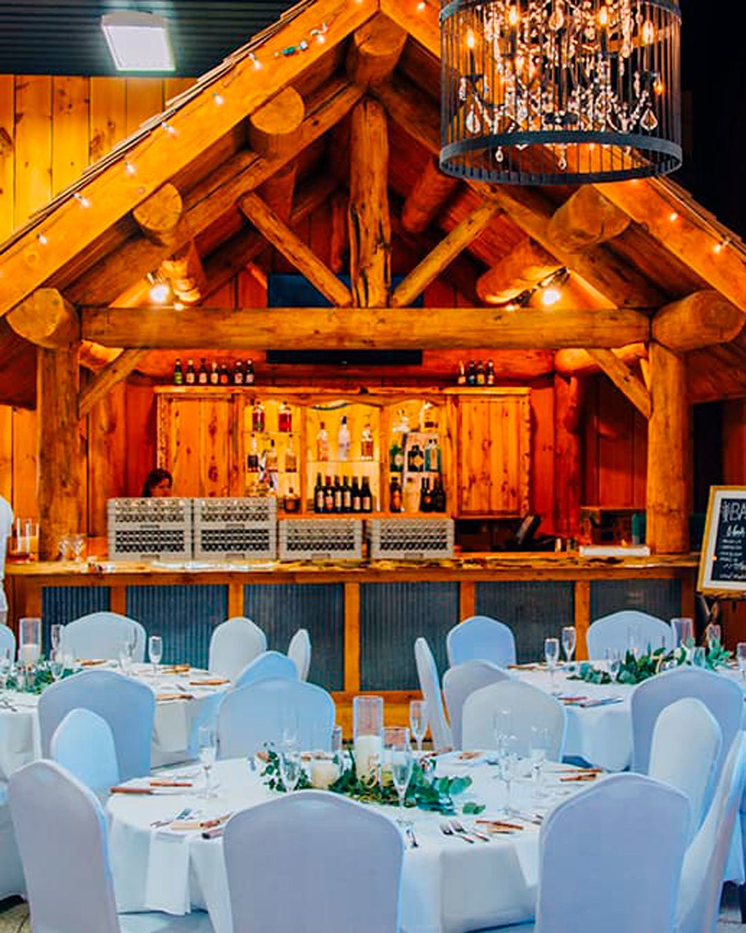 rustic wedding venues in wi barn indoor decor