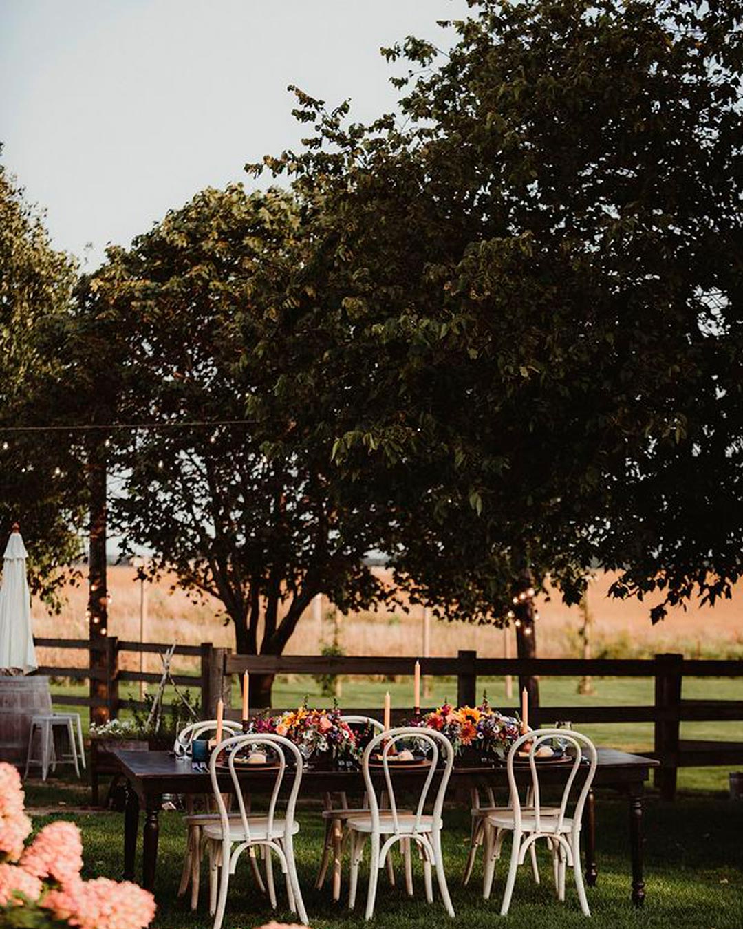 rustic wedding venues in wi outdoor venue space aisle