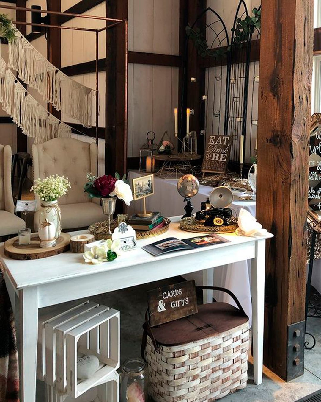 rustic wedding venues in wi rustic hall indoor decor