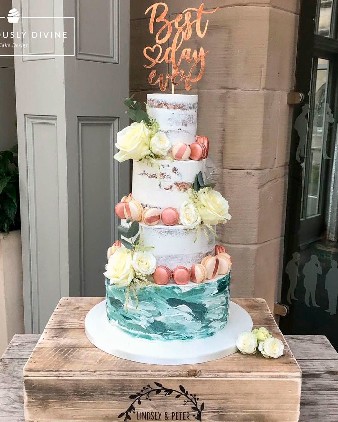 wedding cake ideas topper