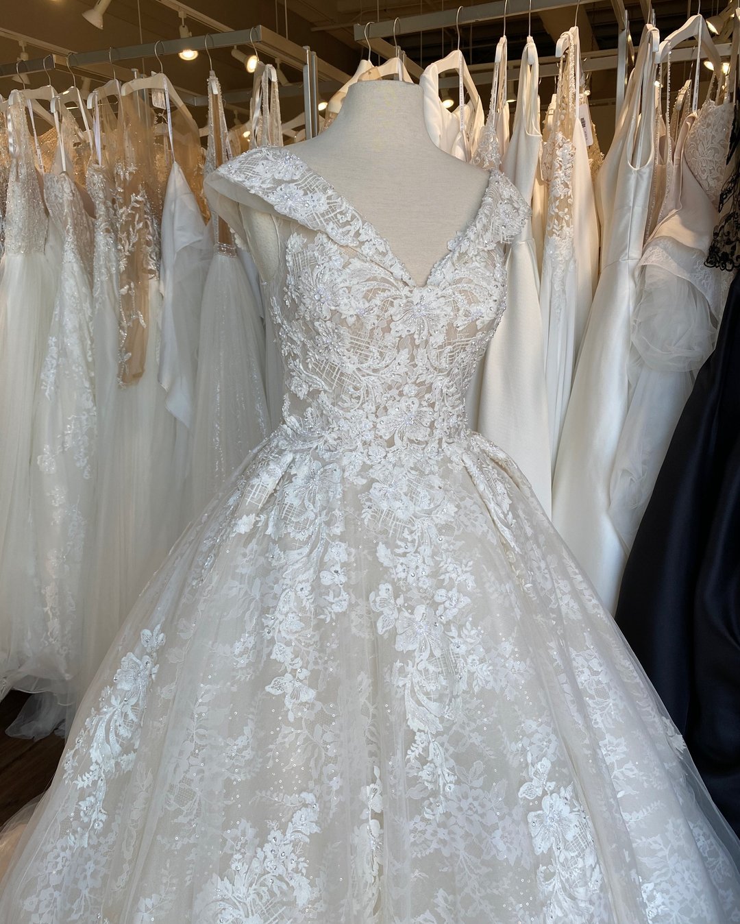 best bridal salons in austin dress designs lace
