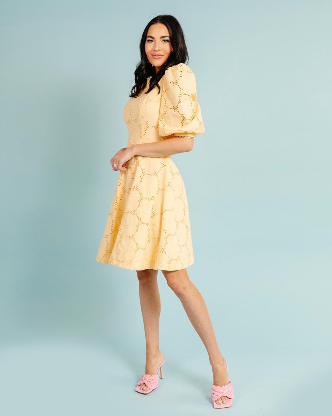 wedding guest dresses yellow short with cap sleeves rachelparcell