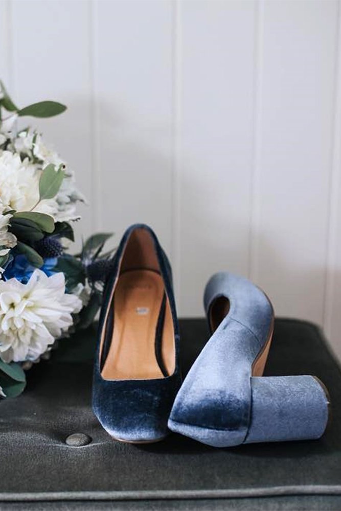 classic blue wedding trendy color