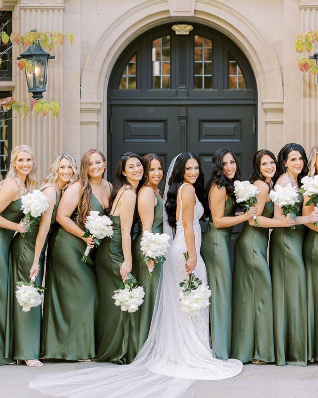 green bridesmaid dresses emerald jennyyoonyc