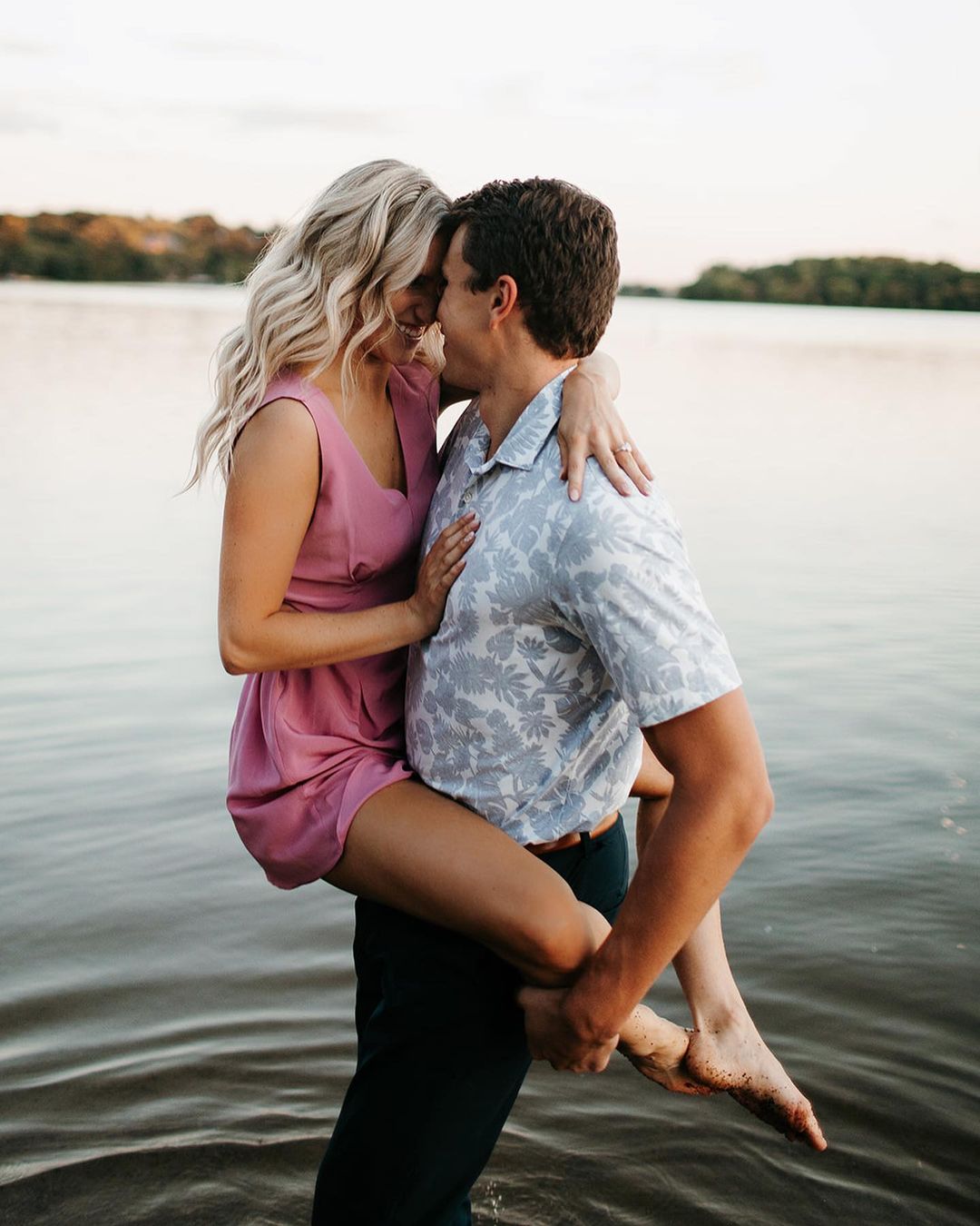 love songs for him romantic couple in water janelle.elise.photo