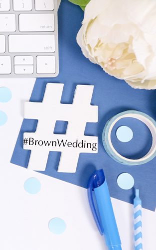 Wedding Hashtags For Last Name Brown: Get Funny And Creative Ideas