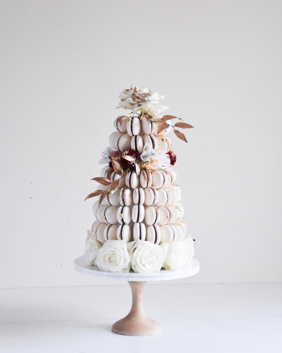 wedding cake alternatives exquisite macaron tower wedding ideas