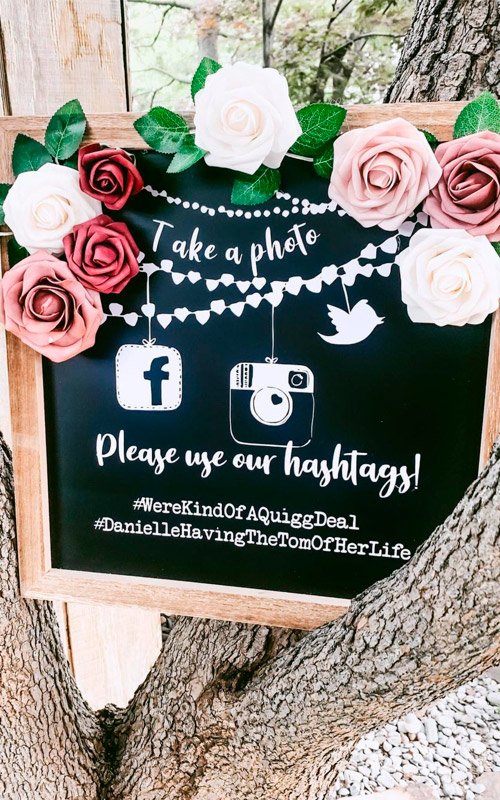 Wedding Hashtags By Letter 50+ A to Z Ideas for First and Last Names