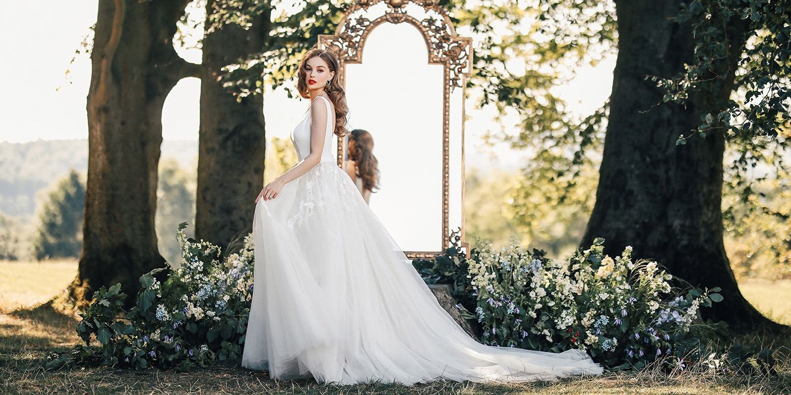 The 27 Best Gold Wedding Dresses