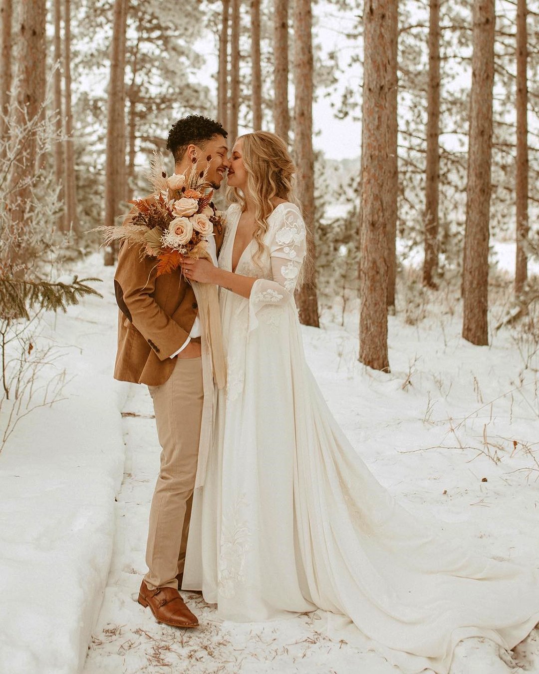 Winter Wedding Dresses \u0026 Outfits Ideas 