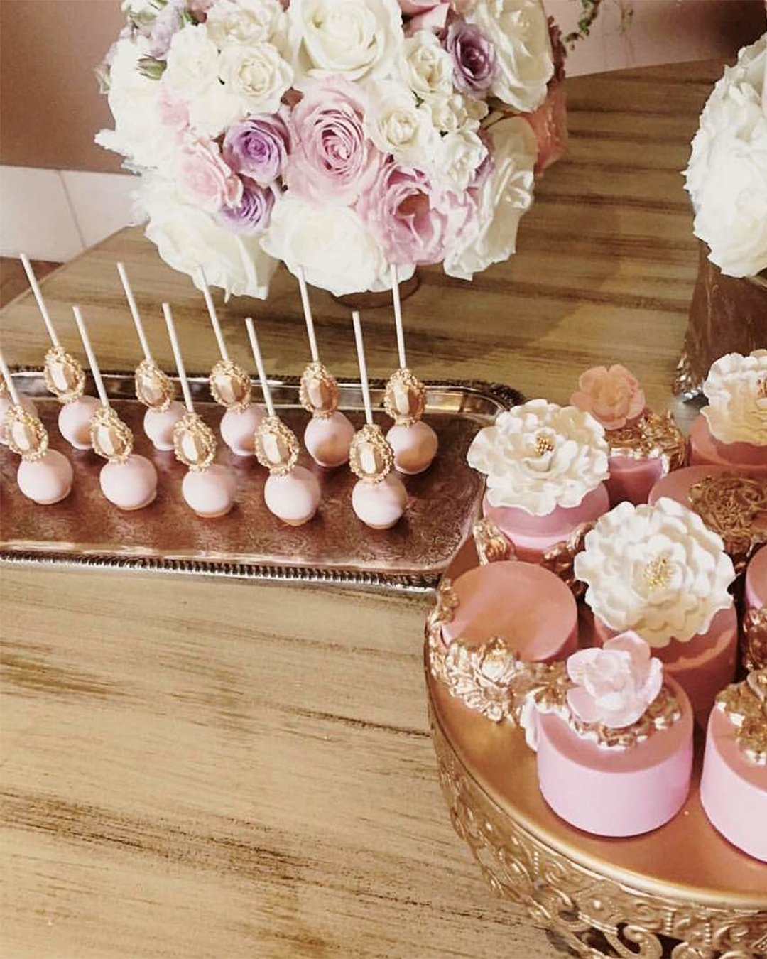 engagement party cakes cake pops