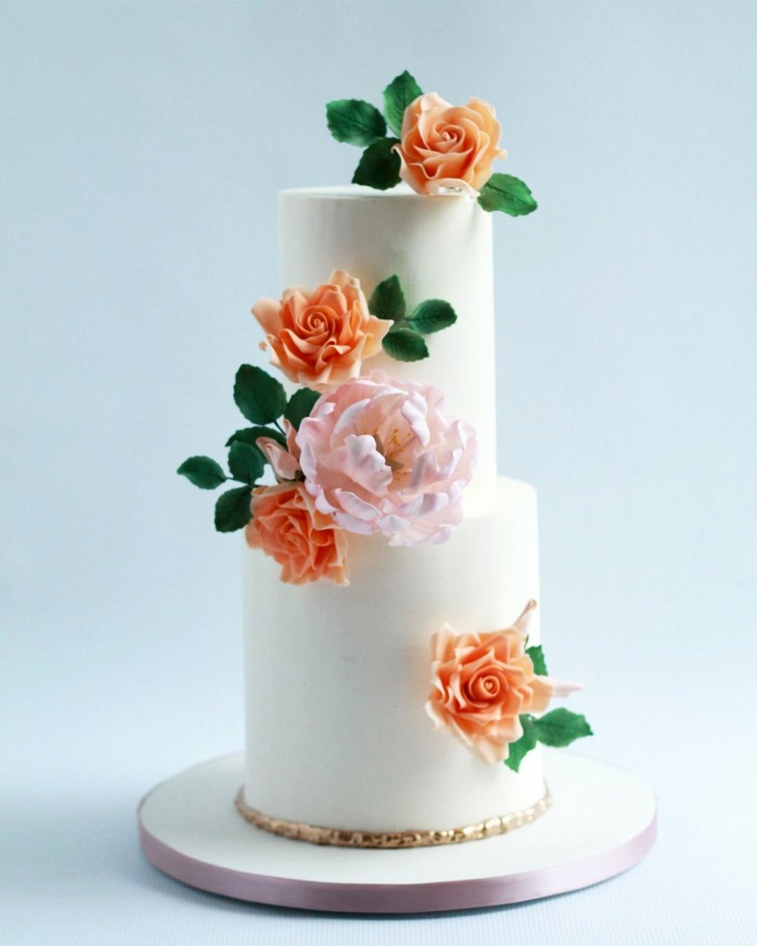 fall wedding cakes ideas white and orange wedding cakes for fall