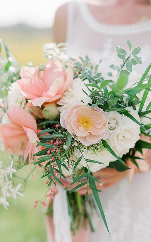 Soft Pink and Ivory Dried Flowers with Lavender & Eucalyptus, Bride's Dried  Flower Bouquet, Boho Wedding Flowers, Hand Made Home Decor