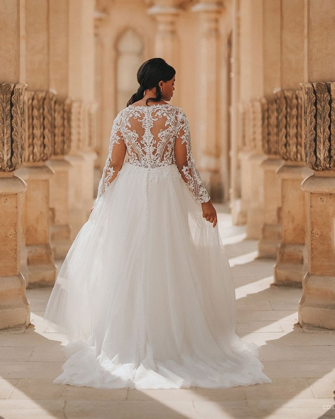 Plus Size Wedding Dresses With Sleeves 