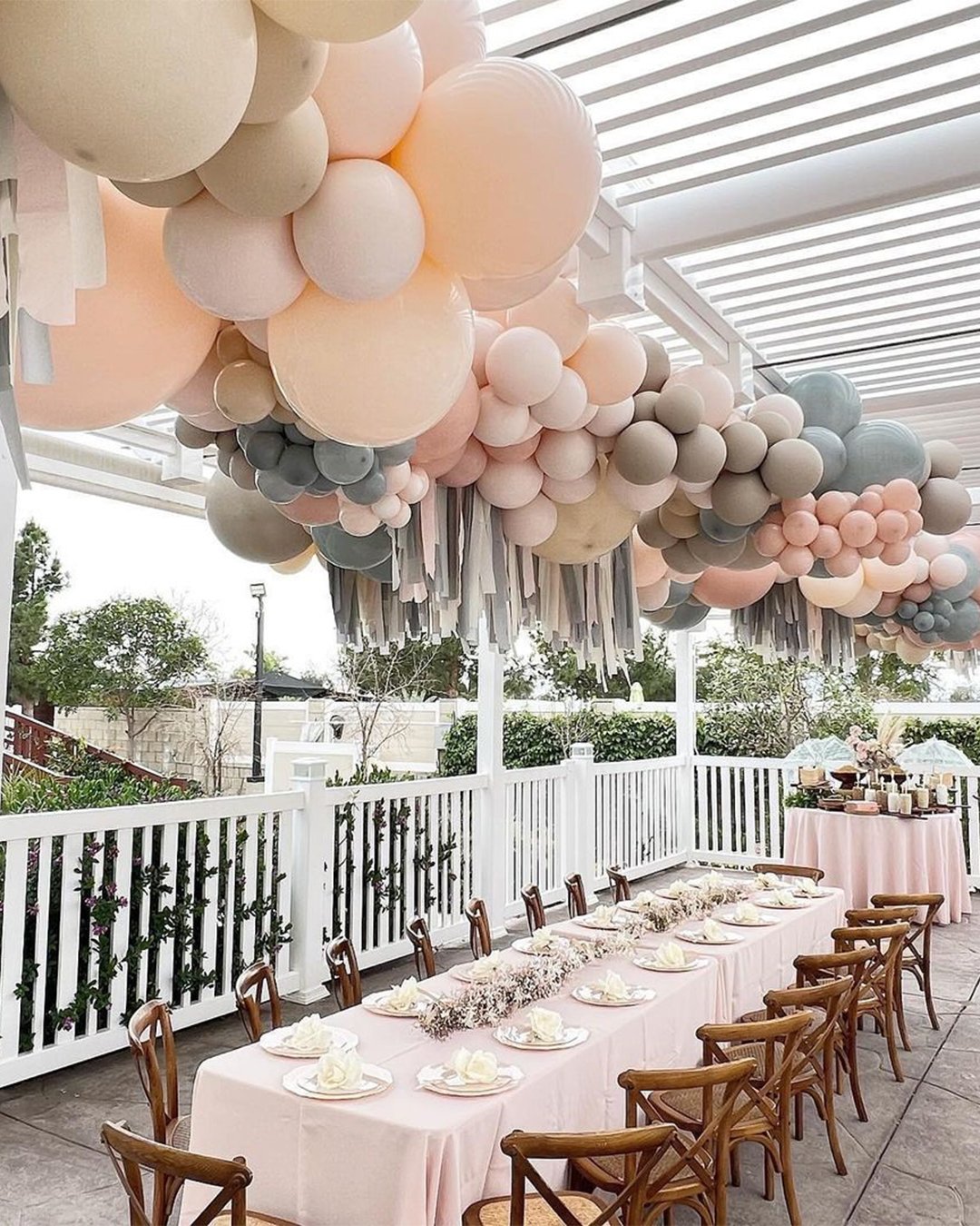 wedding balloon decorations decor for fairy reception