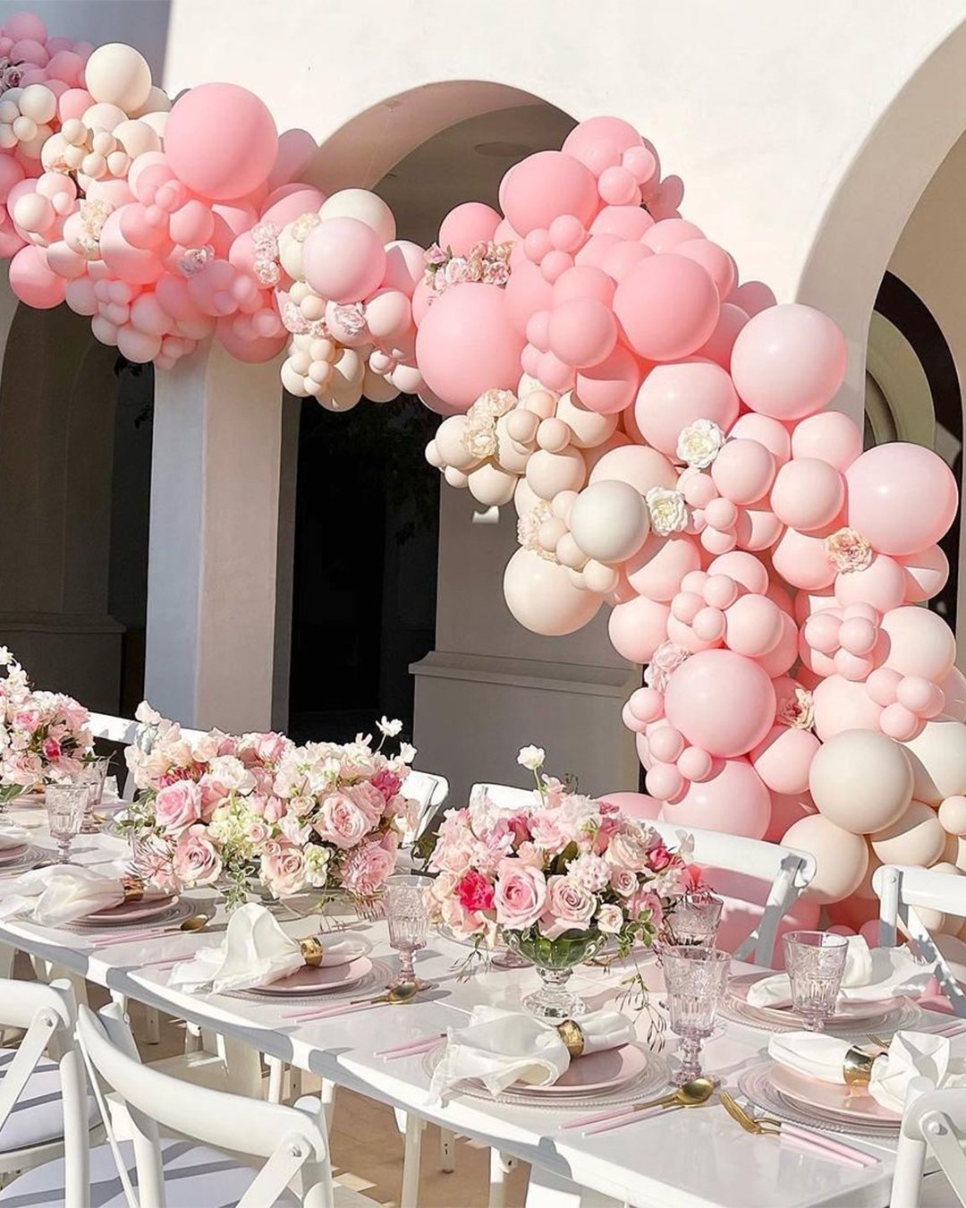 wedding balloon decorations for wedding party