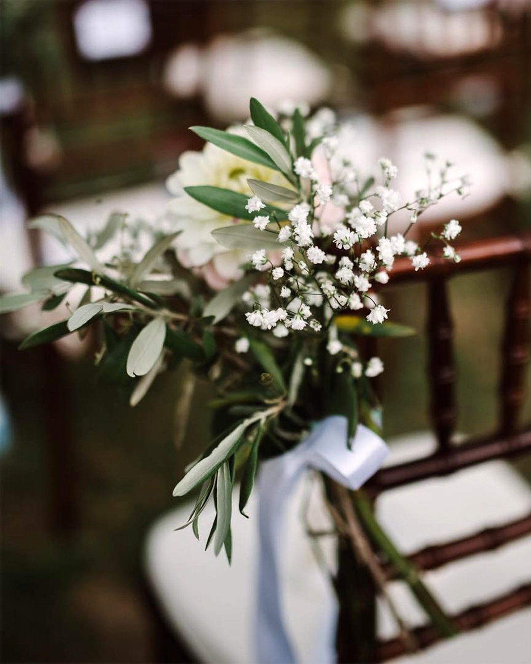 wedding chair decorations simple wedding chair decor