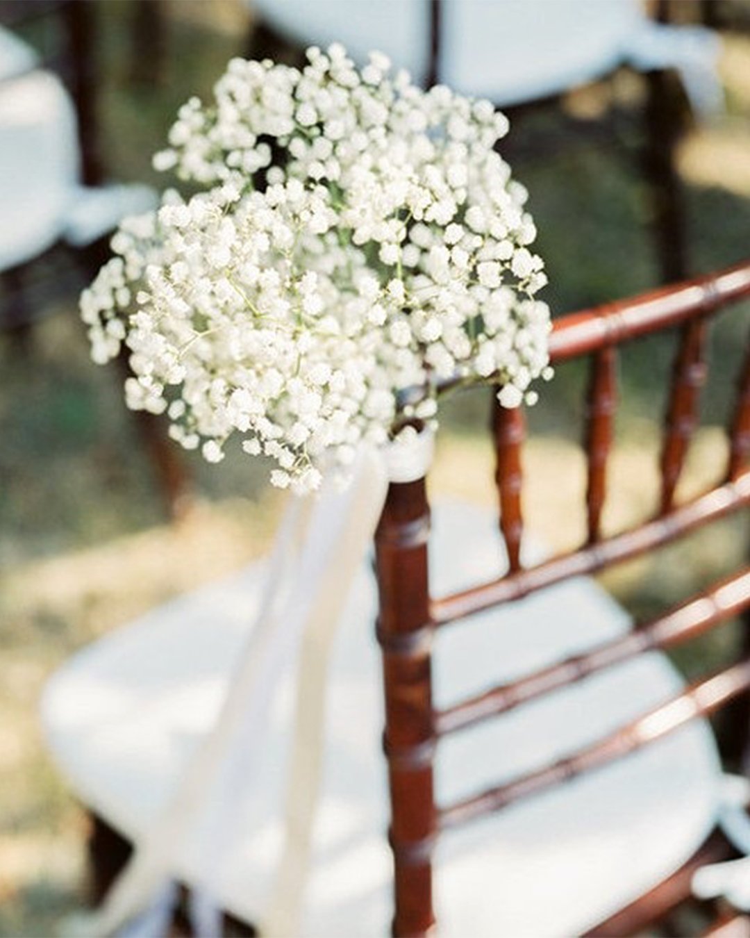 wedding chair decorations simple wedding chair decoration