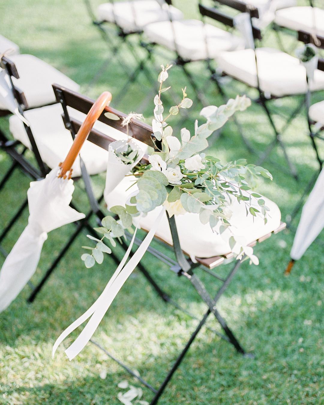 wedding chair decorations wedding chair decoration with ribbons and tulle