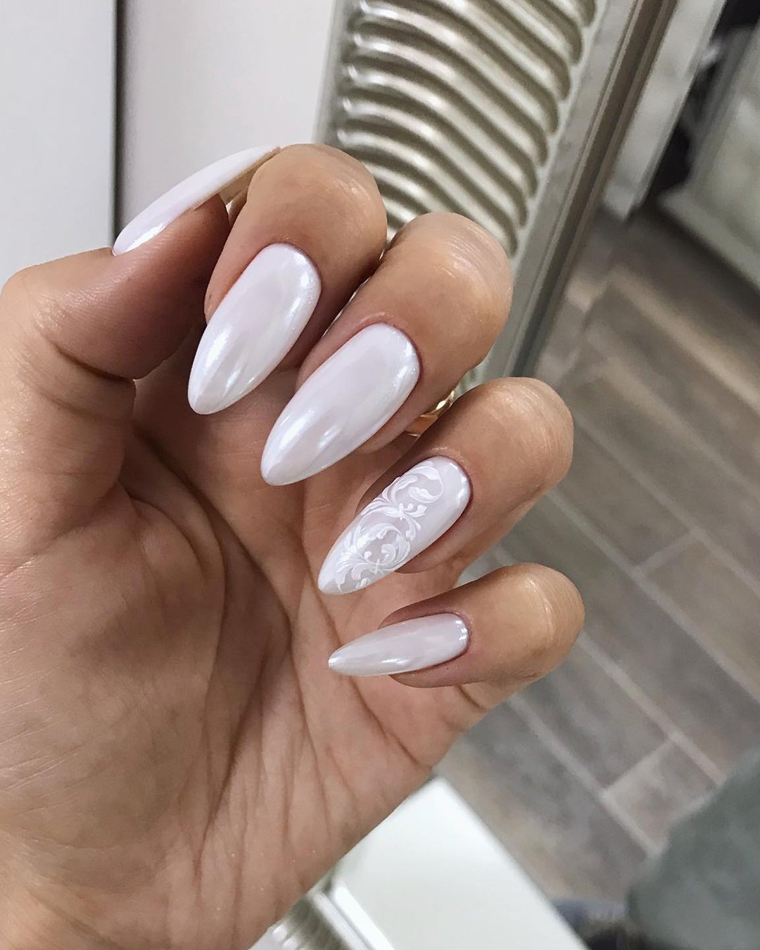White Nail Designs 30 Best Ideas For Wedding [2022 Guide]