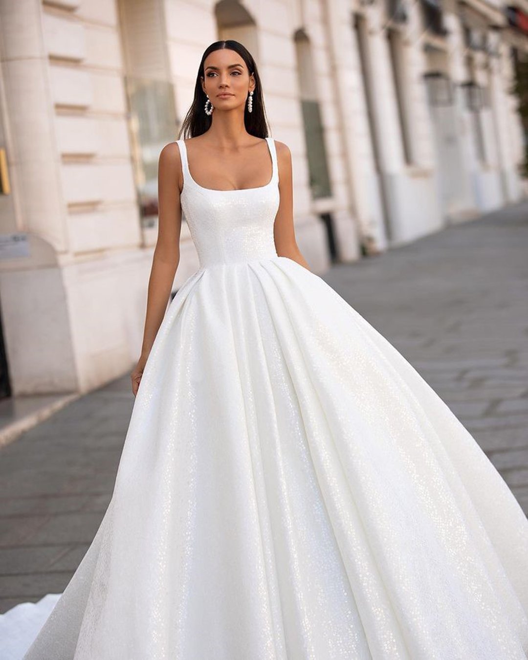 best wedding dresses on straps cinderella style milla nova