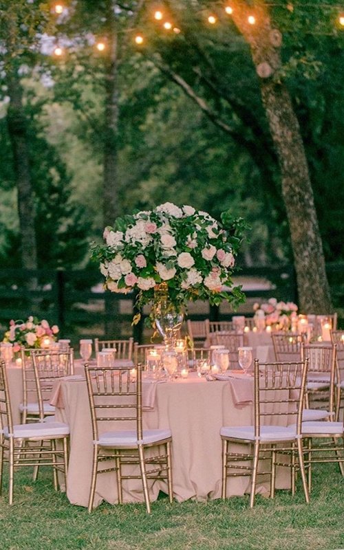 Organic Tented Wedding with Whimsical Hanging Greenery