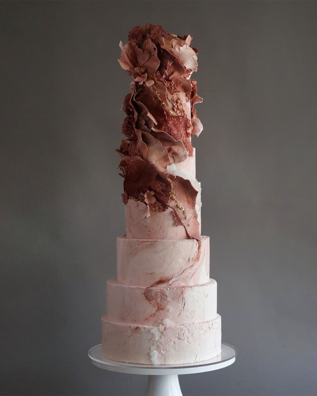 marble wedding cakes square cake for wedding