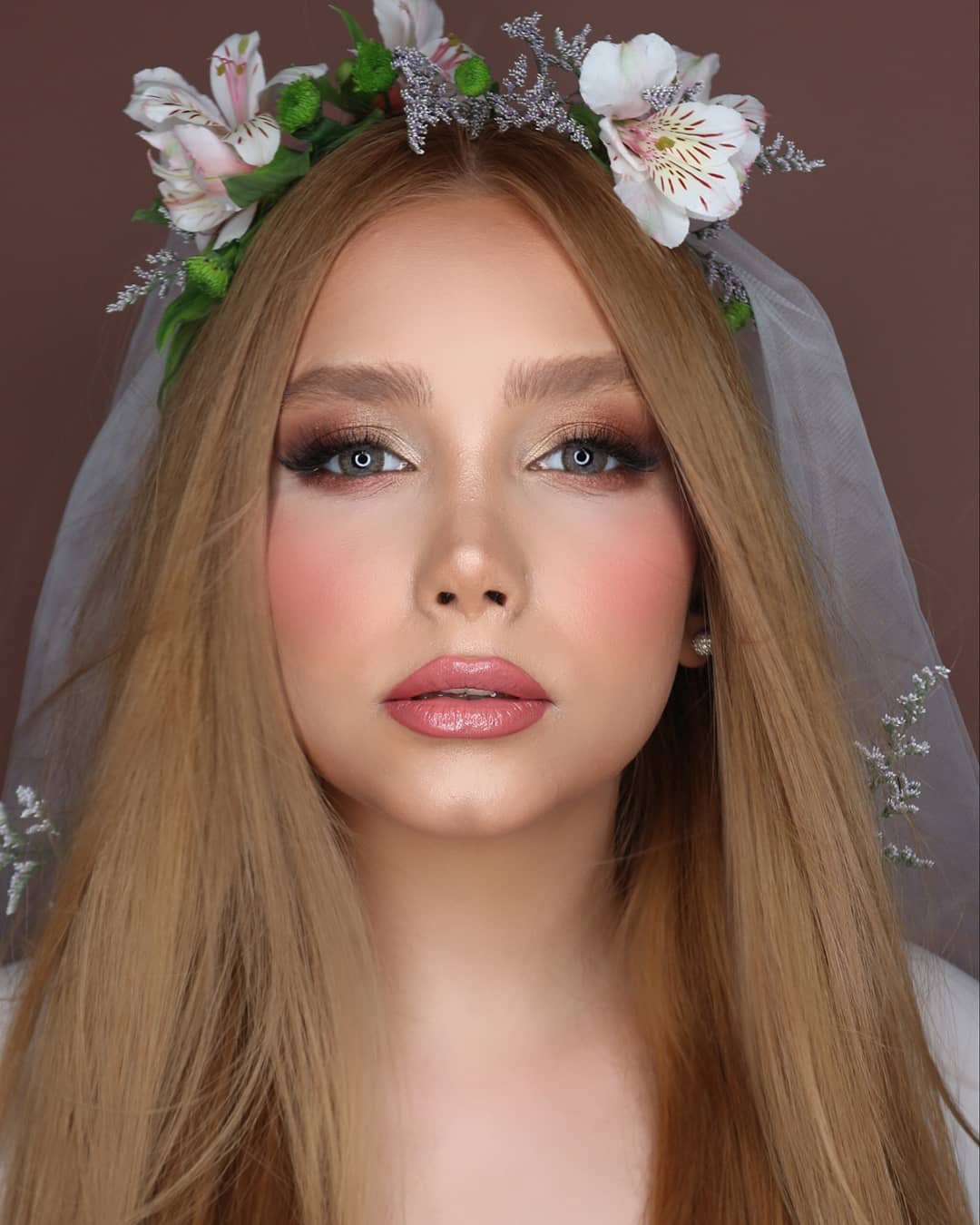 natural bridal makeup blush idea for red hair brides makeupbyneginii
