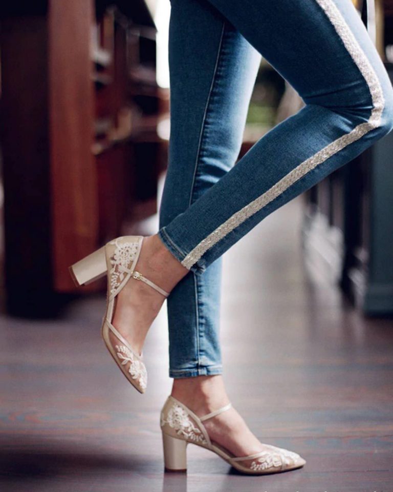 womens nude wedding shoes