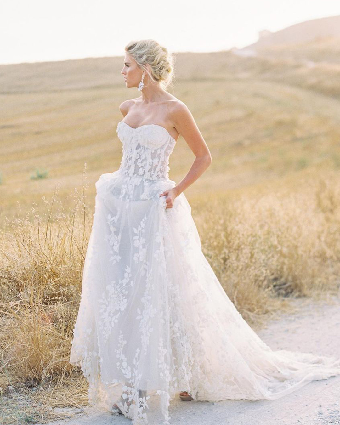 sweetheart neckline wedding dress lace strapless neckline country jannabrown