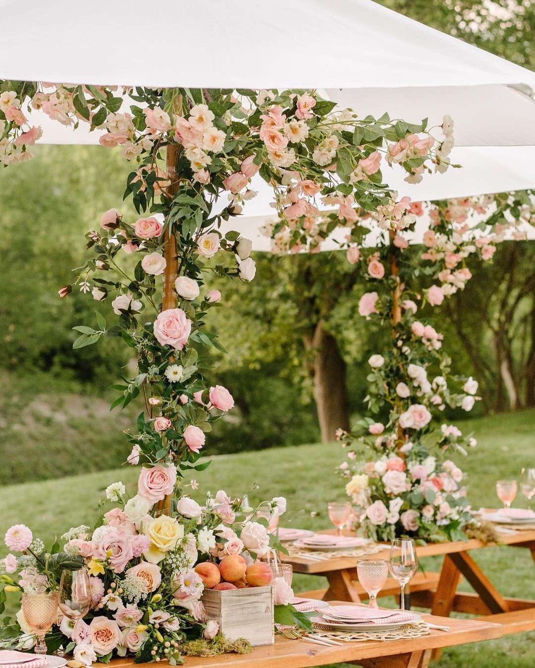 wedding reception space tender provence