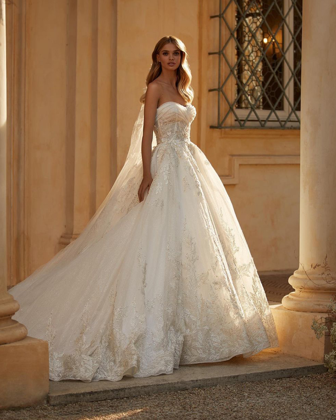 best wedding dresses ball gown strapless neckline millanova