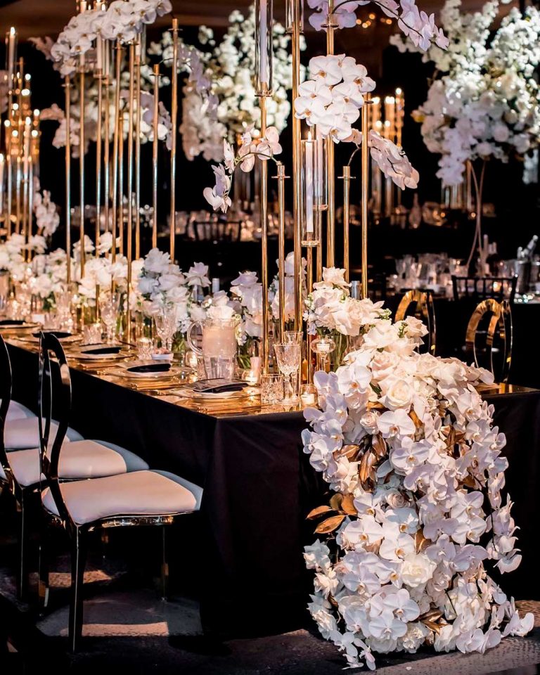 Black And Gold Wedding Theme Wow Your Guests With Elegant Palette