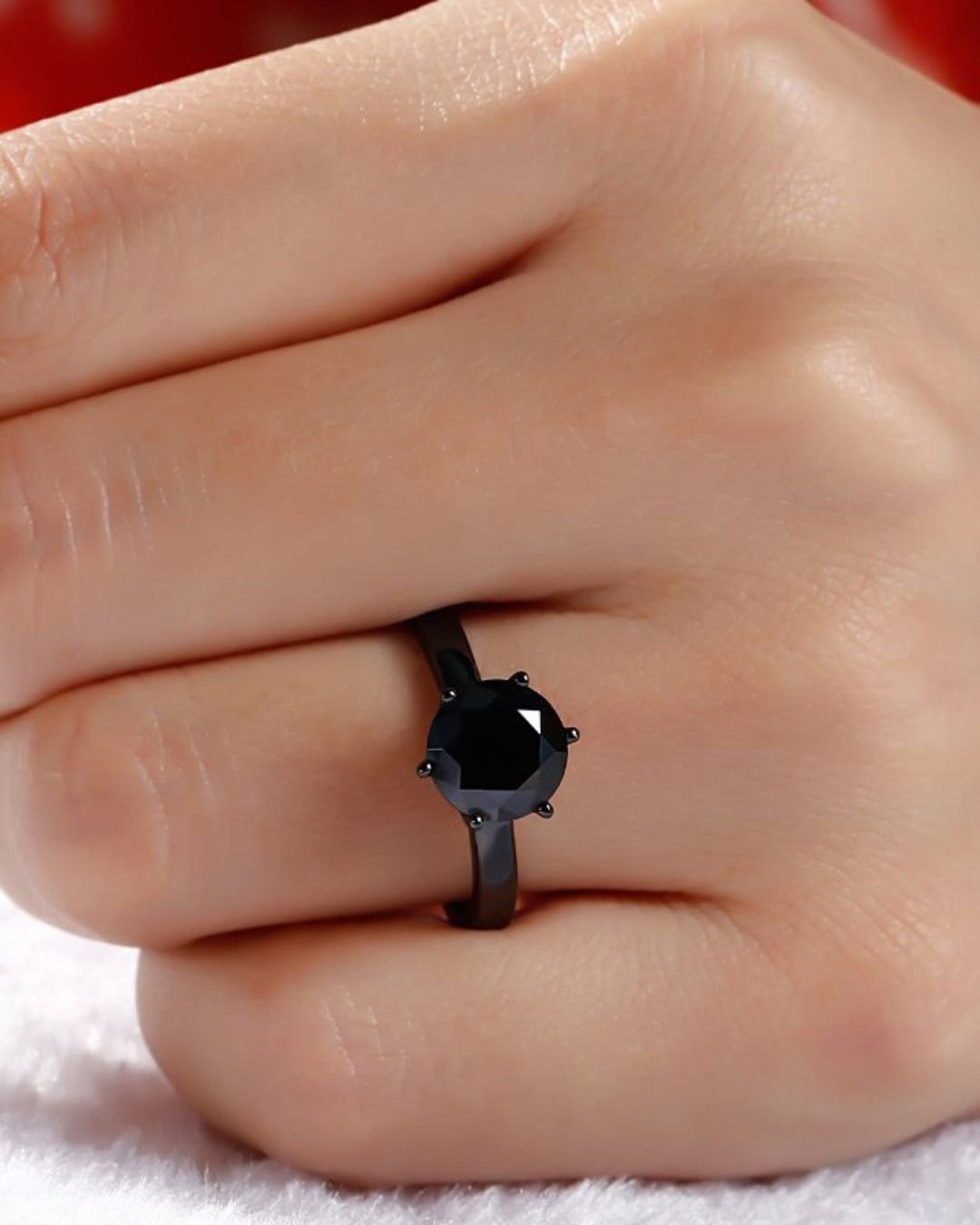 black diamond wedding rings classic rings2