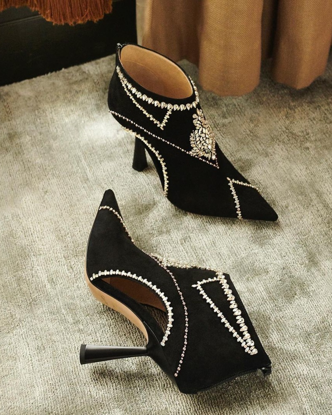 black shoes for wedding booties