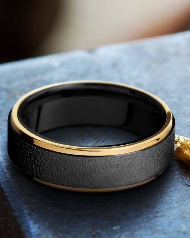 Black Wedding Bands For Men 18 Modern Wedding Bands for Him