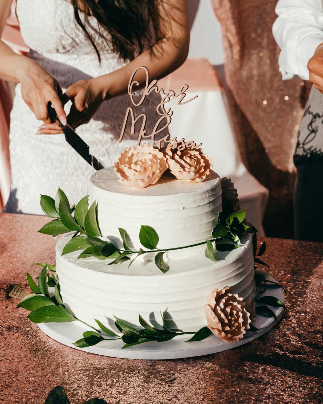 cake cutting songs bride groom rustic