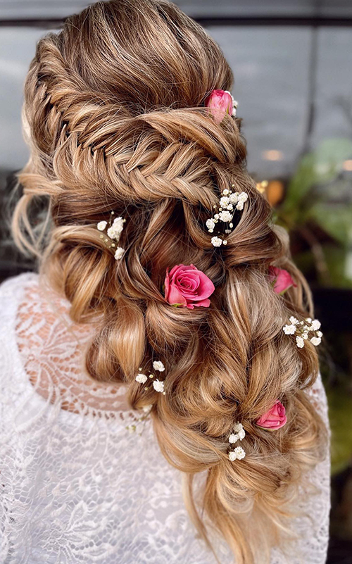 EASY UPDO WEDDING HAIRSTYLE FOR LONG HAIR - Alex Gaboury