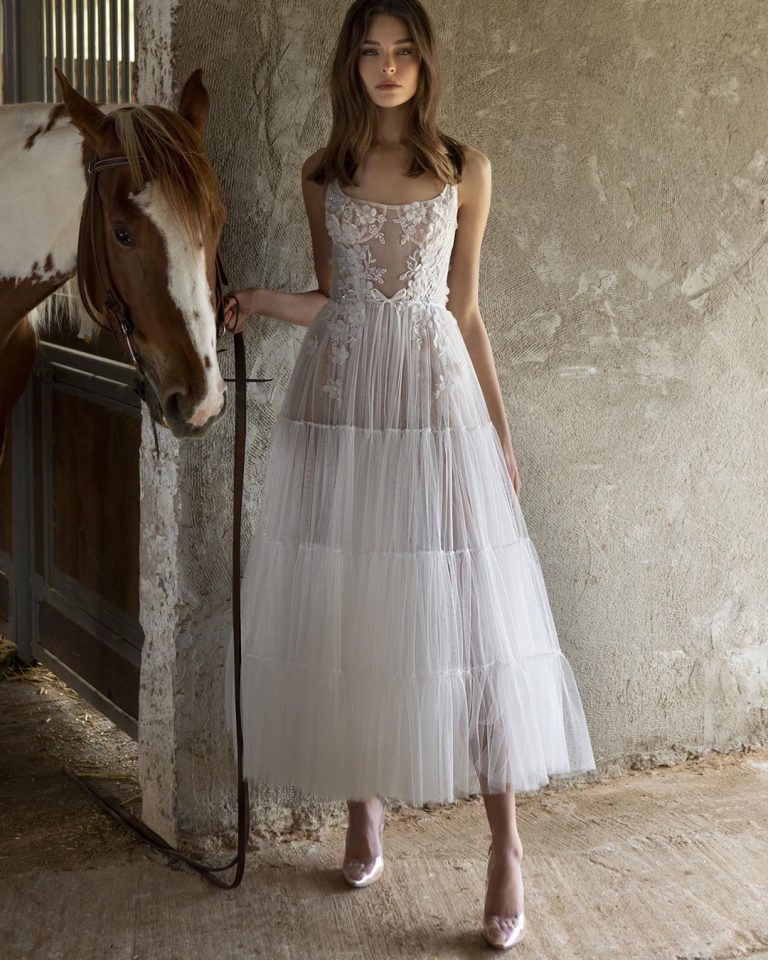 Tea Length Wedding Dresses: The 24 Bridal Gowns + FAQs