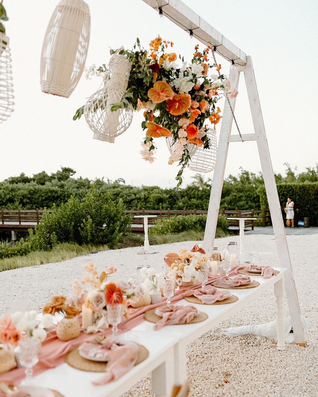 terracotta wedding colors blush