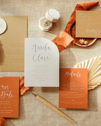 Terracotta Wedding Invitations: Set The Tone For Your Wedding
