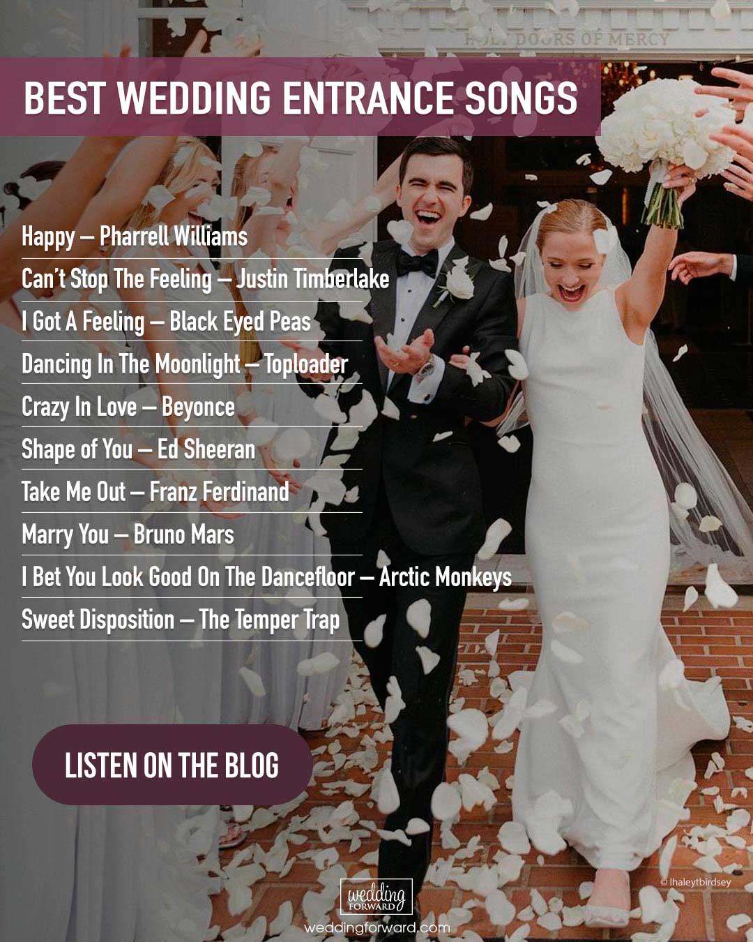 100 Wedding Entrance Songs Hits For Your Party Playlist
