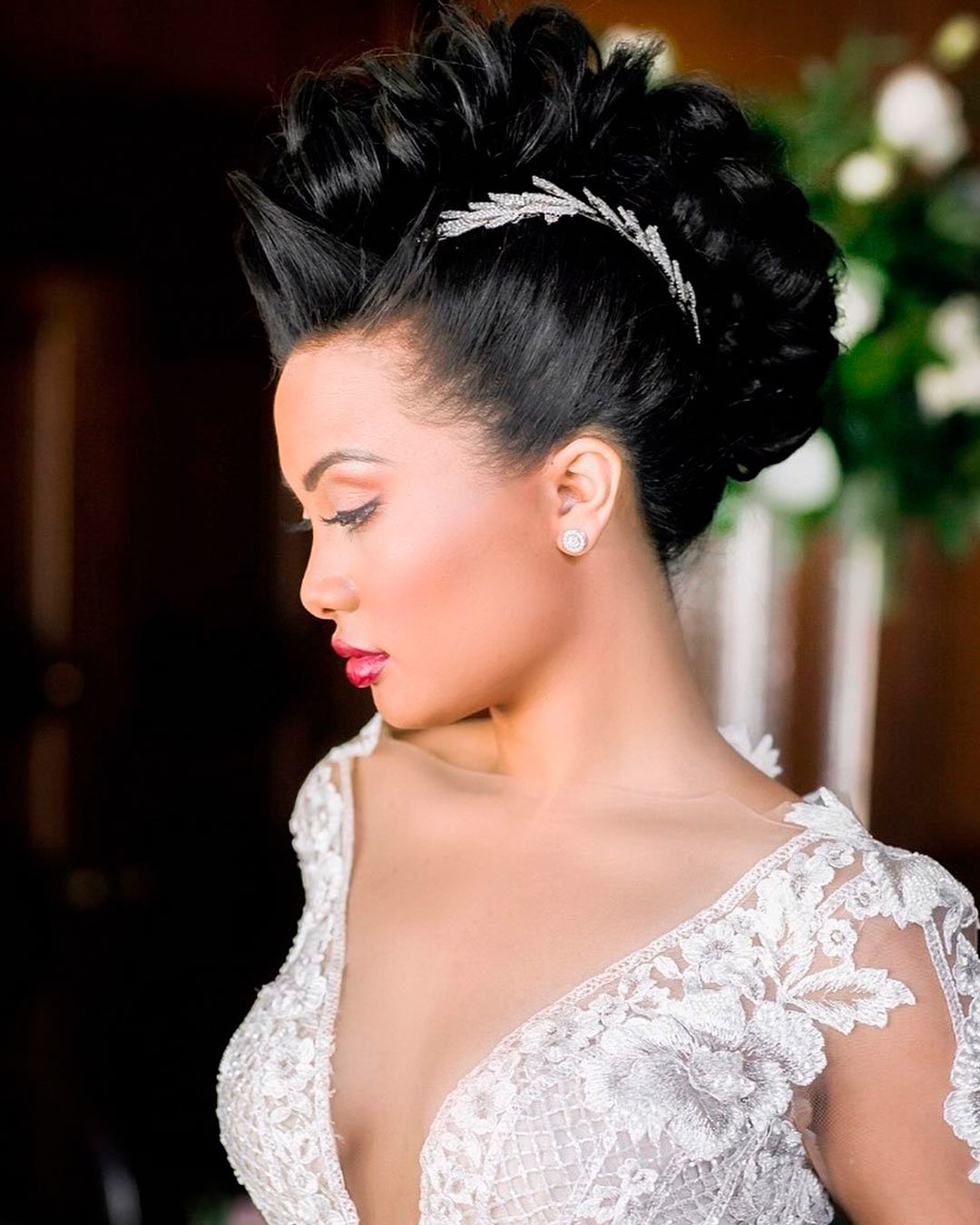 wedding hairstyles for long hair updo chubby