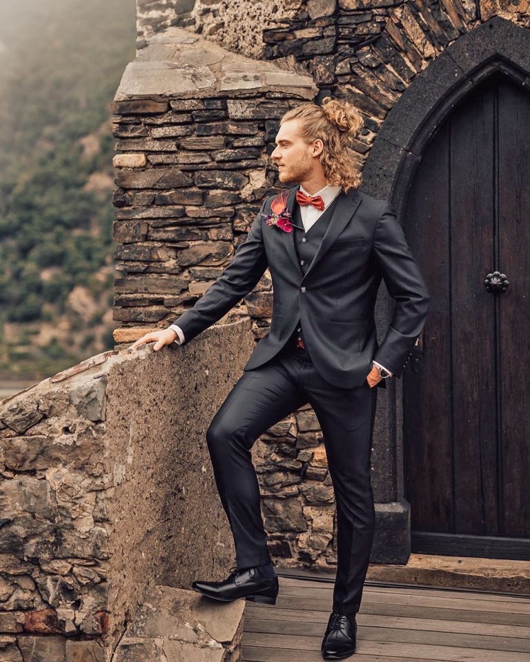 Black Wedding Suit For Groom: 18 Stylish Ideas + FAQs