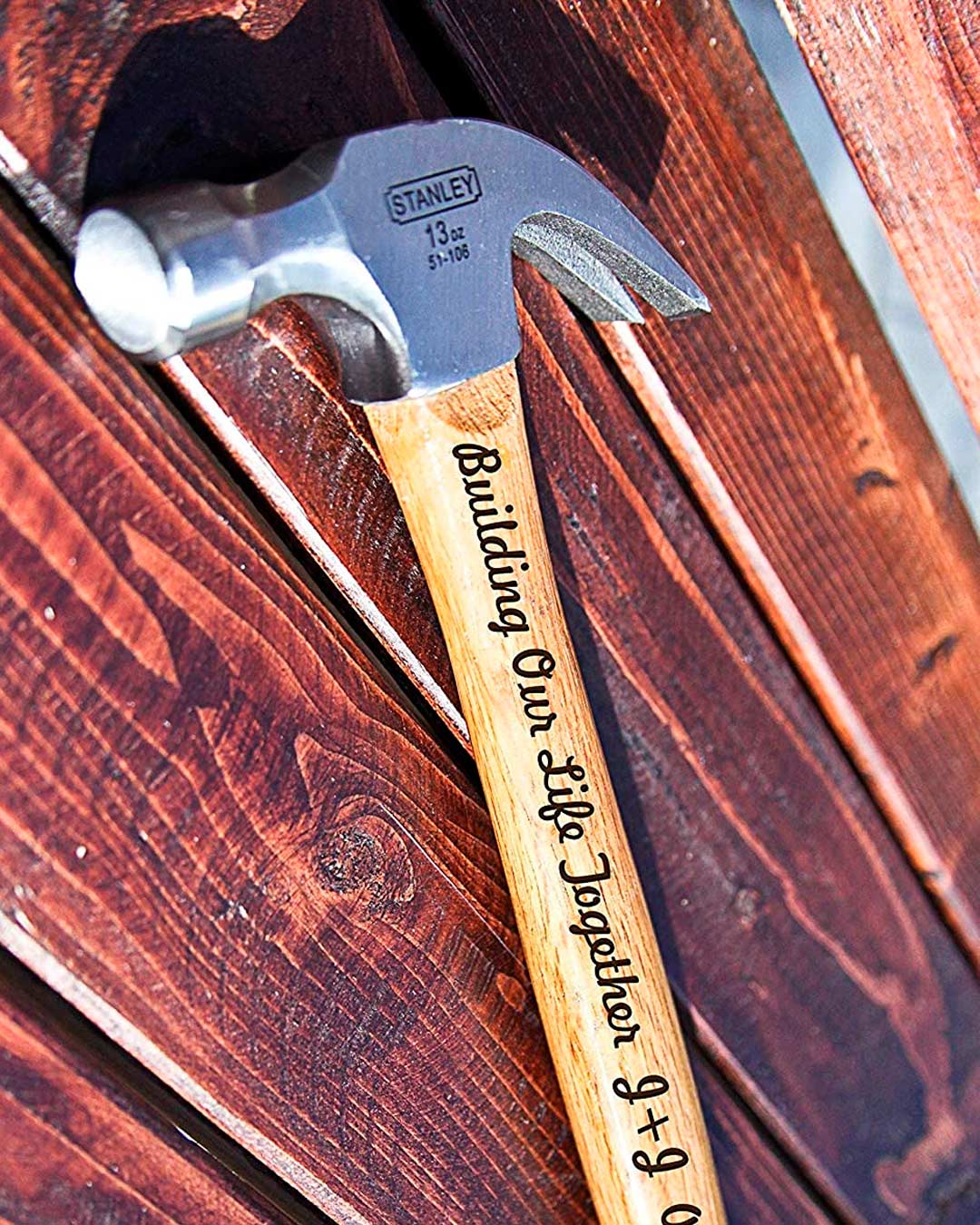 bridal shower gifts personalized hammer