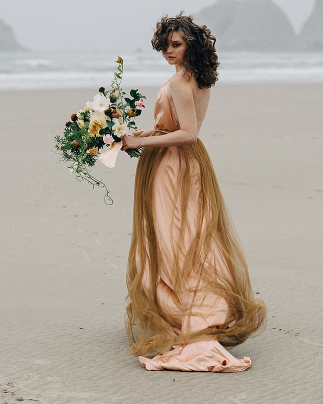 rust dresses for wedding a line rustic beach emilyriggsofficial