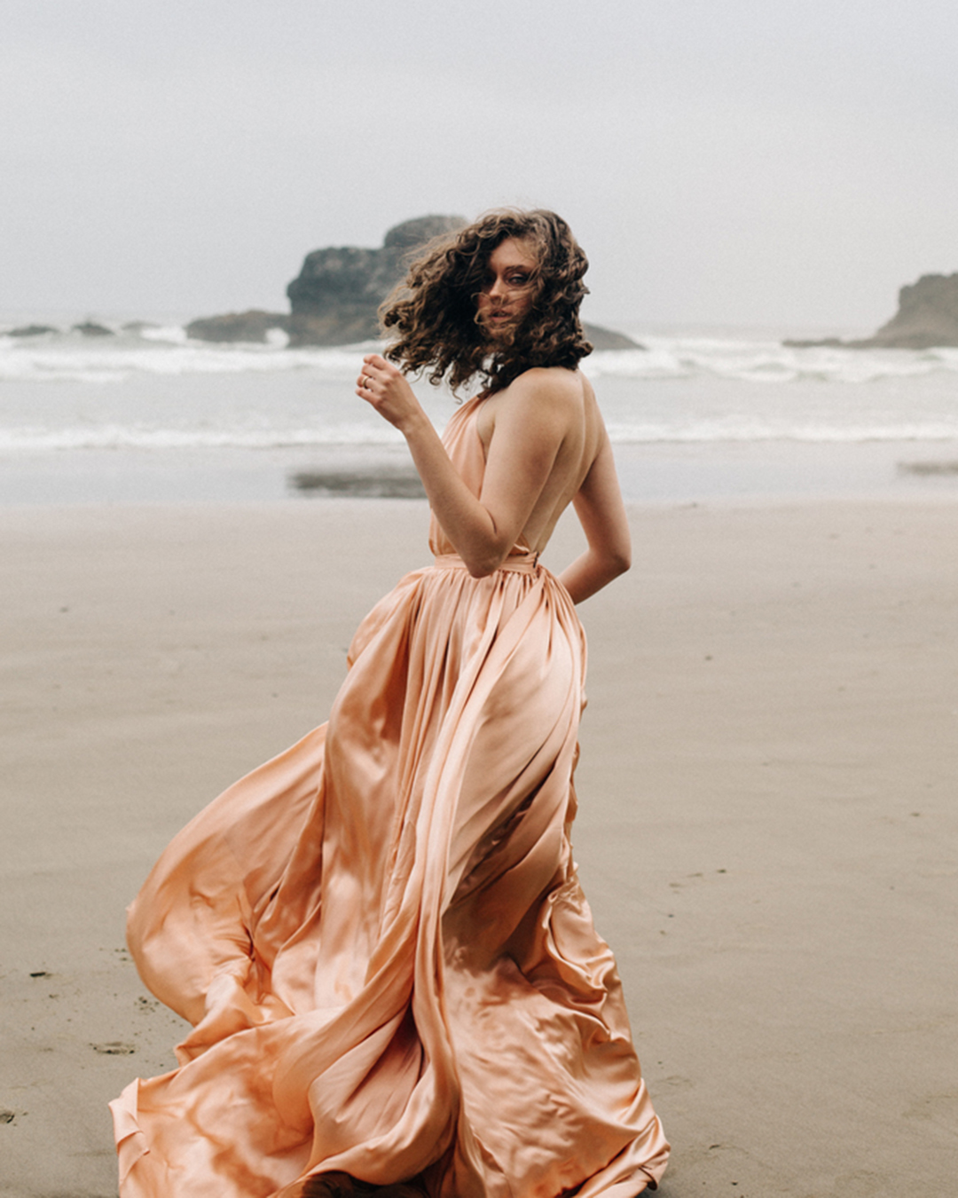 rust dresses for wedding simple satin a line beach emily riggs