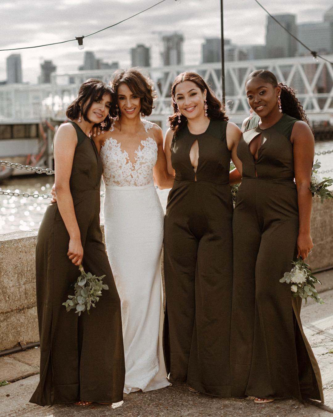 wear black to wedding bridesmaids