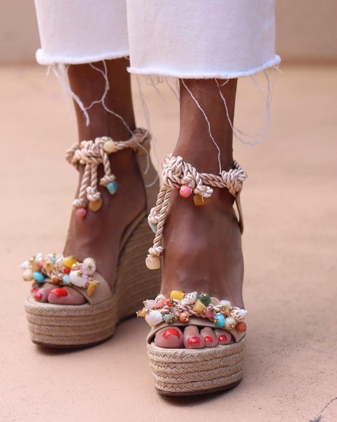 wedding guest shoes beach